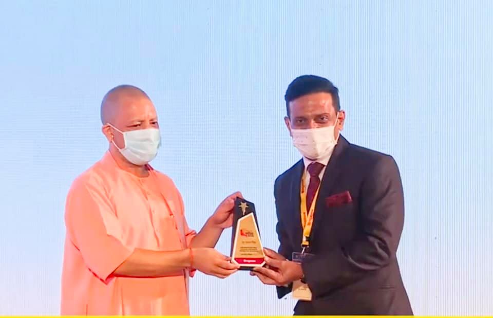 Award from CM Shri Yogi Adityanath